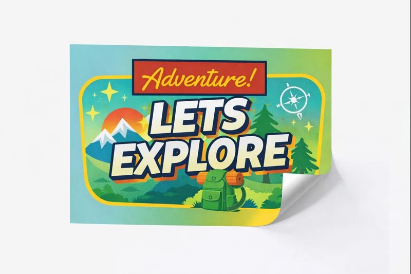 custom shape cut stickers