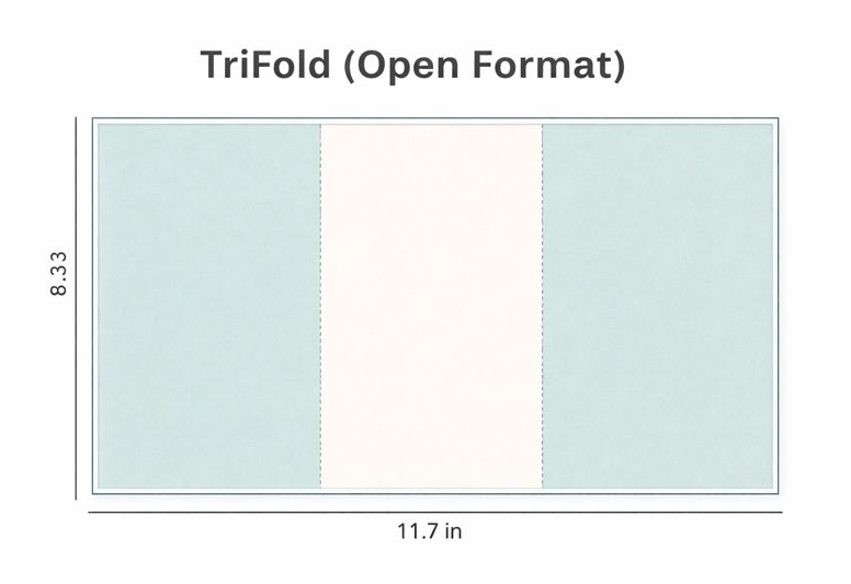 tri fold brochure
