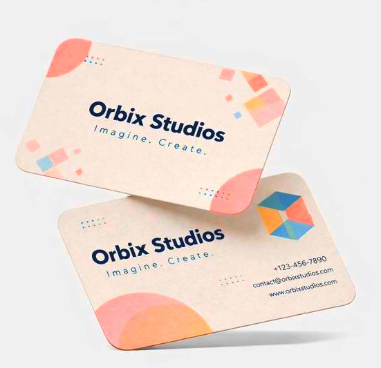 Rounded Corner Business Cards