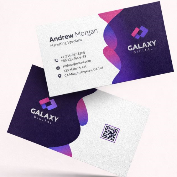 Needle Point Business Card